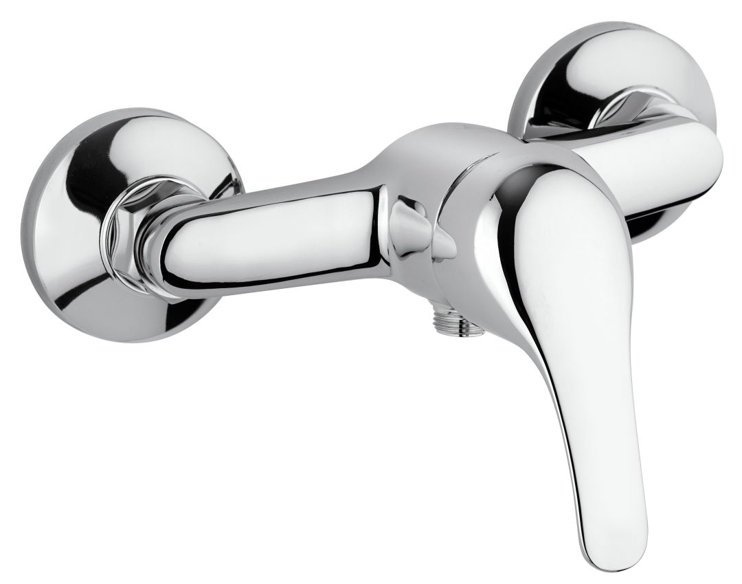 Baterie monocomandă externă pentru duș seria Future finisaj cromat