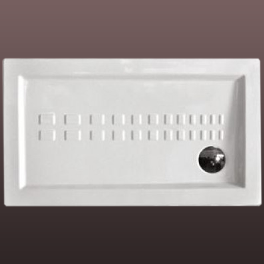 Imagine de ansamblu cădiță de duș Linea, 70x120 cm, suprafață antiderapantă