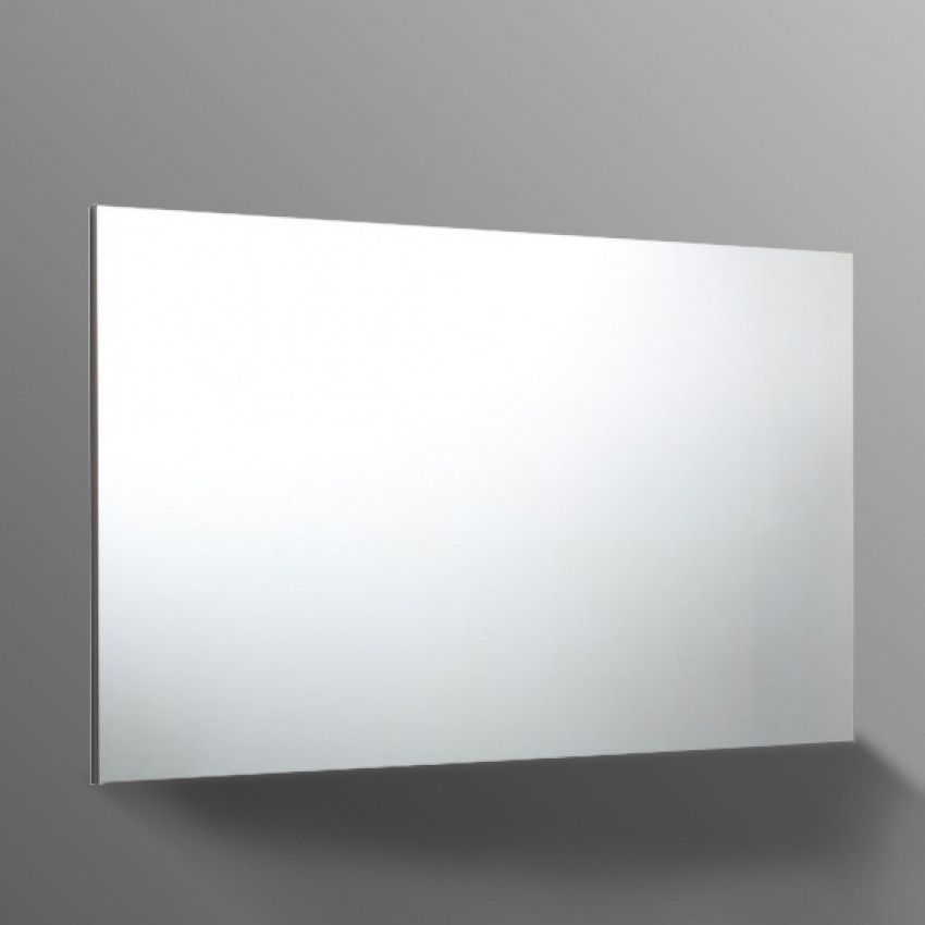 Oglindă dreptunghiulară, de perete, cu suport, 120x60 cm